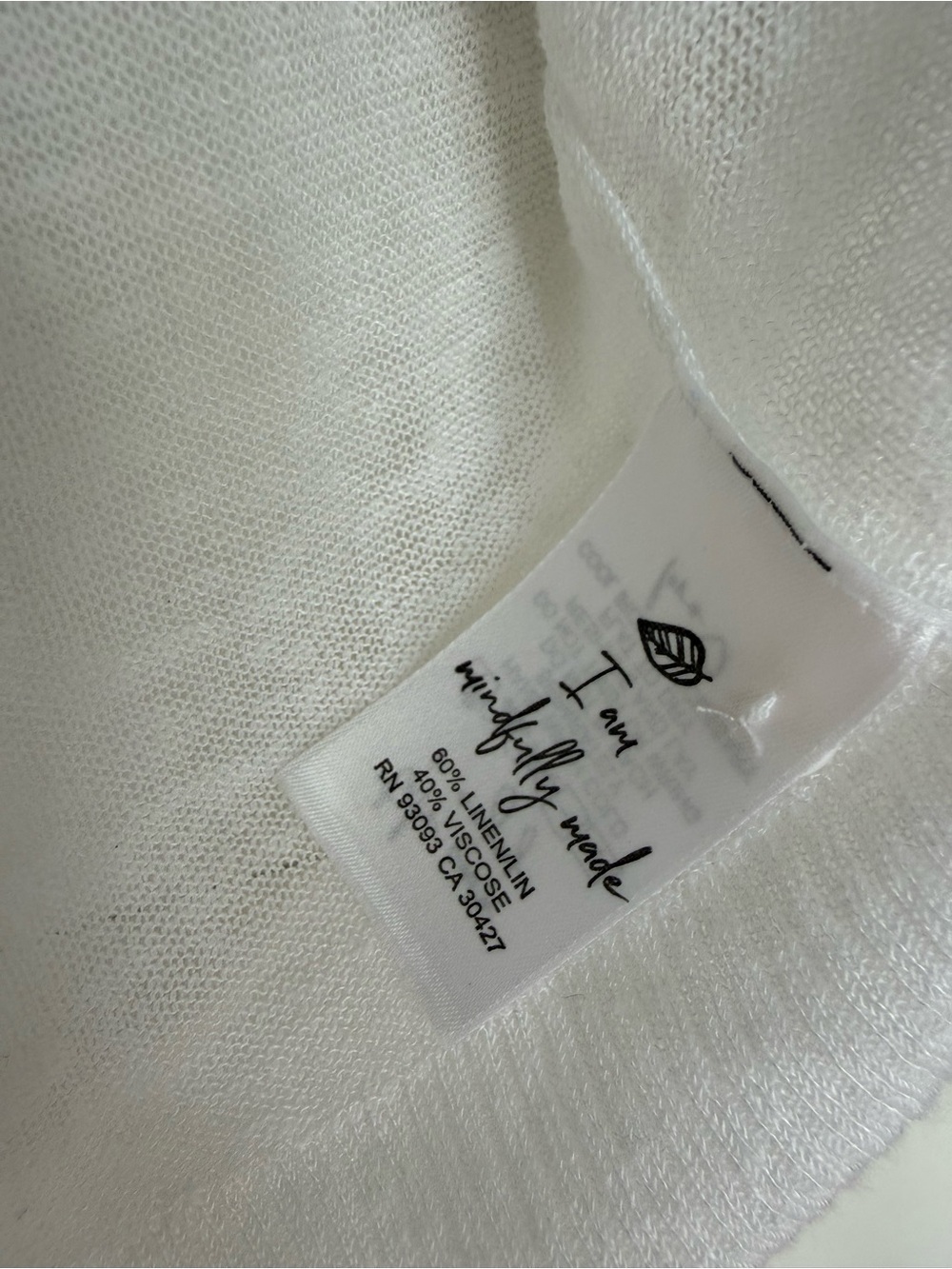 Nic & Zoe Sweater 4 way Paper White Convertible Cardigan Large - Picture 14 of 16